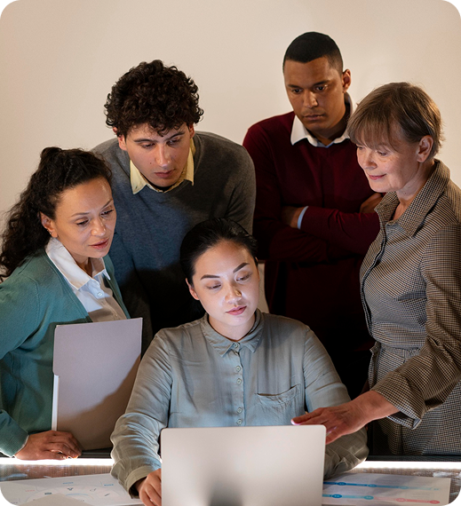 Team collaboration meeting